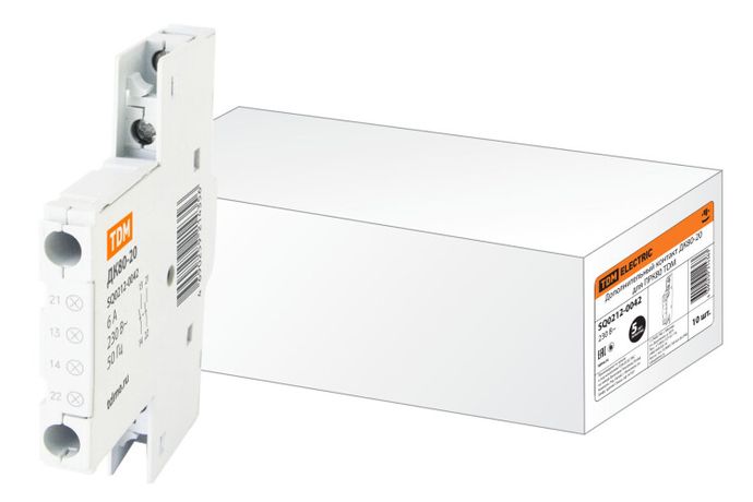 Дополнительный контакт ДК80-20 для ПРК80 | SQ0212-0042 TDM