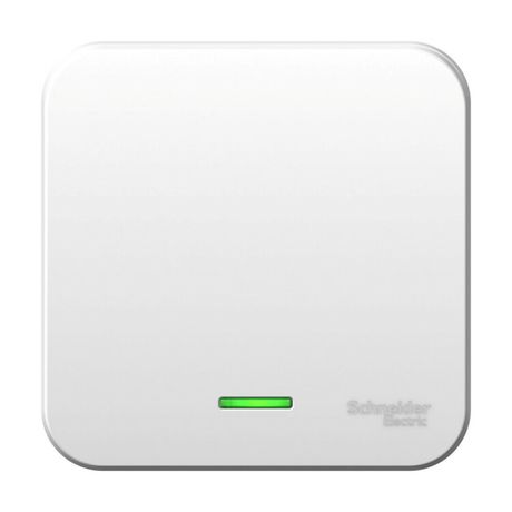 Выключатель 1-кл. ОП Blanca 6А IP20 (сх. 1) 250В с подсветкой бел. SE BLNVA061101 APC