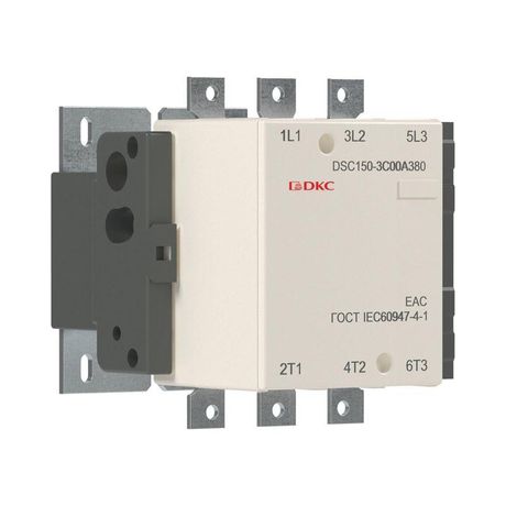 Магнитный контактор DSC150-3C00A230 150А 75кВт (AC3) кат 220В AC | DKC ДКС
