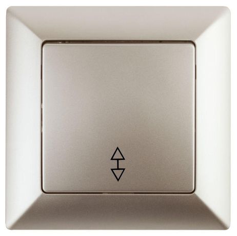 Переключатель СП 10А 250В Solo шампань 4-103-04 Intro Б0043280 ЭРА