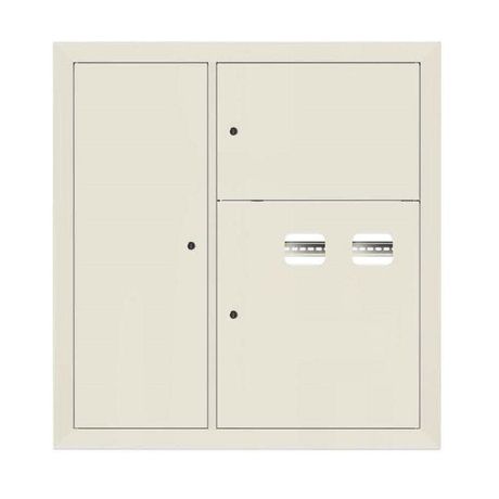 Щит этажный 2 кв. слаботочка слева RAL9002 (1000х950х150) EKF PROxima - mb29-v-2z-ral9002