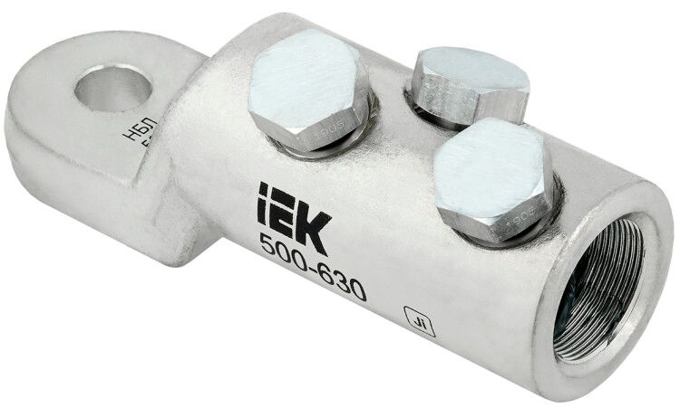 Наконечник болтовой луженый НБЛ 500-630-16/3 35кВ | UNB11-500-630-03-35 IEK