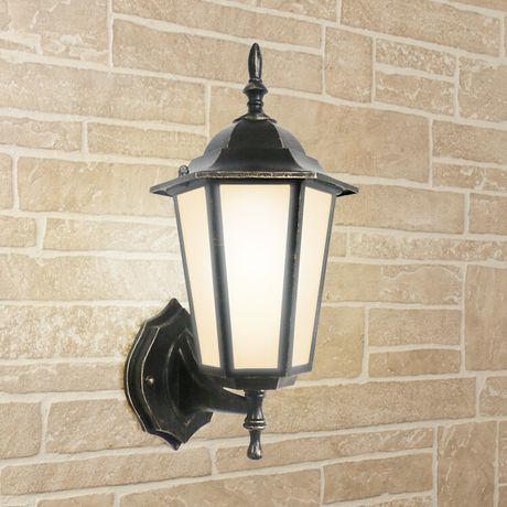 Светильник садово-парковый настенный 1004U черное золото (GL 1004U) | a035741 Elektrostandard