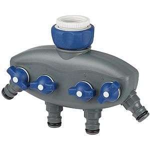 Распределитель четырехканальный, пластик (12/48/192) GWCG12-065 - Б0003124 ЭРА