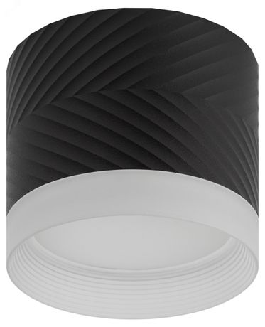 Светильник настенно-потолочный спот OL38 BK под GX53 IP20 черный | Б0056386 ЭРА