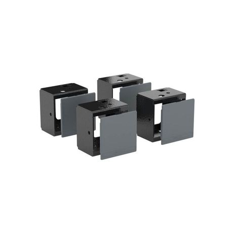 Комплект угловых элементов с пластиковыми заглушками, В =100 мм, 1 кмп = 4 шт. | R5NBP01B DKC ДКС