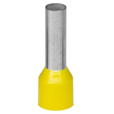 Наконечник-гильза с изолированным фланцем для жилы сечением 70кв.мм, длина контактной части 21мм, желтый (НШВИ 70-21) | IF70-21YW DKC ДКС