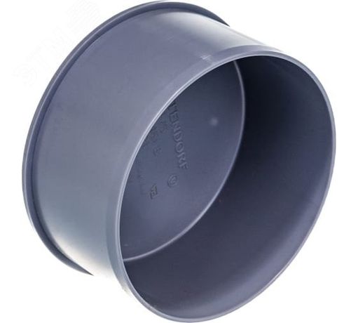 Заглушка 40 мм для внутренней канализации, серая - 111620 Ostendorf
