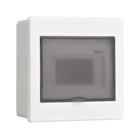 Корпус встраиваемый дв. 1 ряд 6 мод. IP41 ЩРВ-П пласт. прозр. DEKraft 31051DEK APC