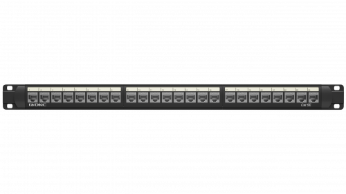 Патч-панель 19",1U,CAT5E, 24 модуля RJ45, экранированная | RN5PPF24 DKC ДКС