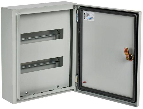 Корпус металлический ЩРн-24з (410 330 120) IP54 | MKM14-N-24-54-Z-G GENERICA IEK