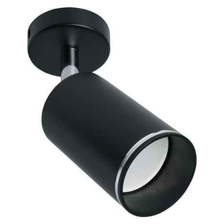 Светильник ML201 настенно-потолочный под лампу GU10, черный | 41062 Feron
