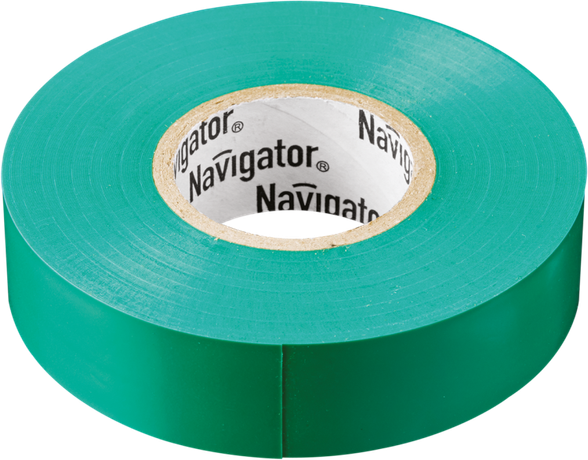 Изолента ПВХ 19мм (рул.20м) зел. NIT-A19-20/G Navigator 71113 17360