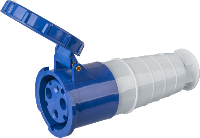 Розетка NCA-SR233-63-220 переносная 63А 2P+PE IP54 - 14309 Navigator 23194