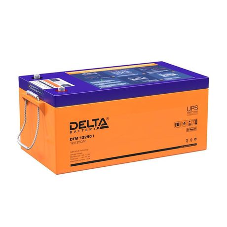 Аккумулятор Delta DTM 12вольт / 250 Ампер часов - 12250 I
