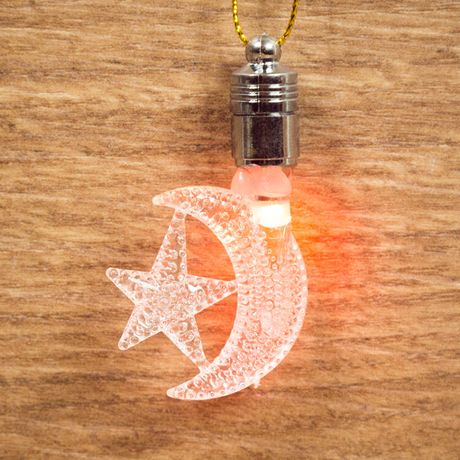 Фигурка подвесная "Месяц" RGB 8*5,5 см | 501-092 NEON-NIGHT