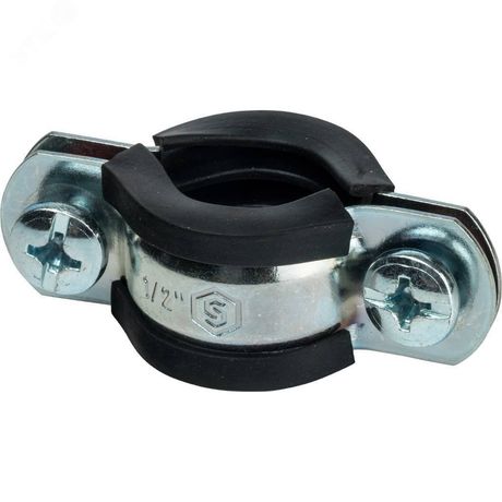 Хомут для труб с гайкой 1/2' (20-24) - RG008Q1R71S5F0 STOUT SAC-0020-000012