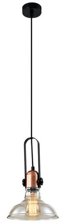 Светильник подвесной (подвес) Leila 4093-201 1 х Е27 40 Вт дизайн потолочный | Б0055026 Rivoli ЭРА