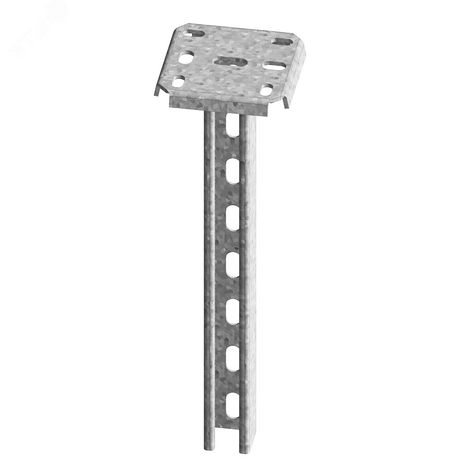 Стойка потолочная одинарная, длина - 1500 мм, кратность 1шт, HD Оцинкованная сталь (методом горячего цинкования) HDHSMES1500 VERGOKAN