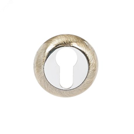 Накладка декоративная (комплект) под цилиндровый механизм замка, АЛЛЮР АРТ ET-R1 AB (3202) старая бронза - 10933 ПТК