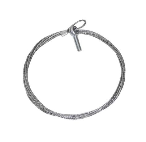 Трос стальной с рым-болтом М6 1м IEK CLP1M-SRB-2-6-01