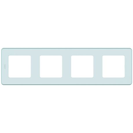 Рамка 4-местная мятный INSPIRIA - 673965 Legrand