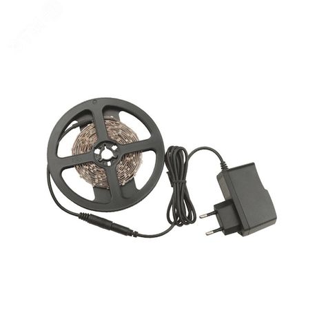 Комплект светодиодной ленты ULS-Q721 2835-60LED-m-IP20-25M-DW RRP24C00 25м IP20 Холодный белый свет Адаптер 24Вт TM Volpe - UL-00000643 Uniel