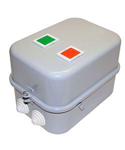 Пускатель электромагнитный ПМ12-040260 У3 В 40А 220В/50Гц 1НО IP40 нереверсивный с реле РТТ-121 28.0-40.0А корпусе кнопками ПУСК + СТОП R Электротехник ET000267