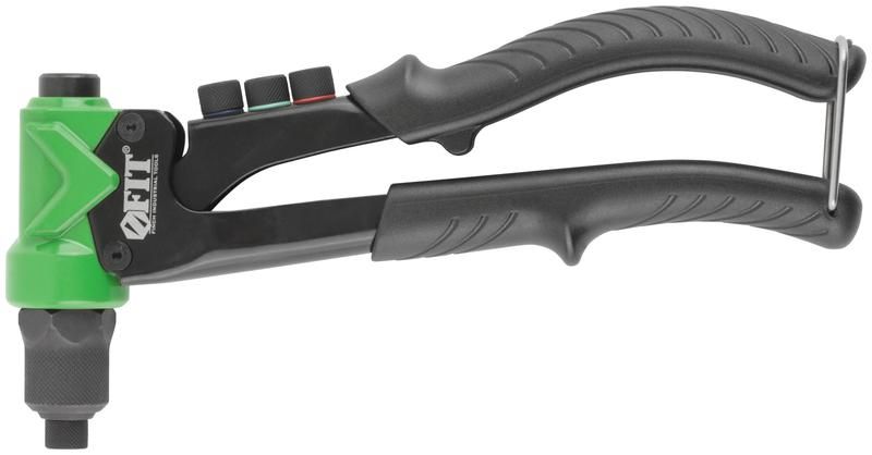 Заклепочник комбинированный Профи для резьбовых заклепок М3-М6 и вытяжных 2.4-4.8 мм (235 мм) - 32070 РОС