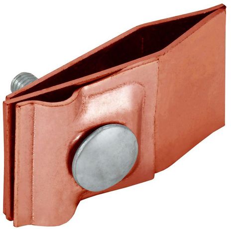 Держатель проводника круглого 6-10мм для фальца прямой h=60мм медь IEK - ZDP80-50-2-16-60