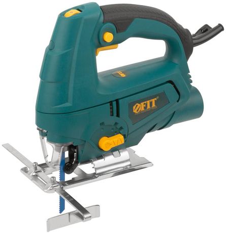 Лобзик Эл. 600 Вт, 500-3000 ход/мин, БзП, маятник, 65 мм, рез. накл., короб. - 80348 РОС