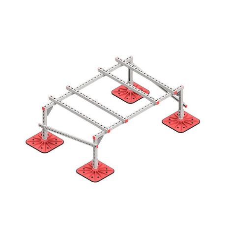 Конструкция опорная для установки оборудования TECHNORAPTOR FOOT 1500х1000 тип 2 HD КМ TR0230 КМ-Профиль