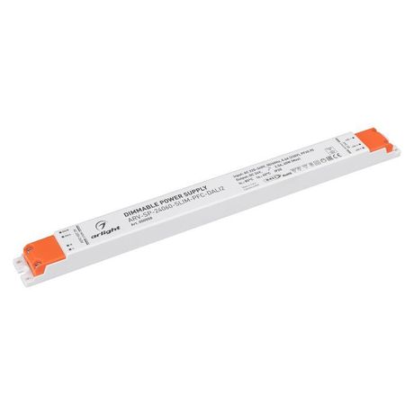 Блок питания ARV-SP-24060-SLIM-PFC-DALI2 (24V, 2.5A, 60W) (Arlight, IP20 Пластик, 5 лет) - 050558