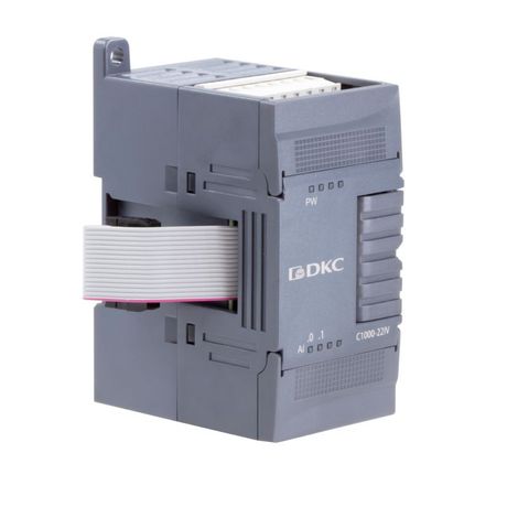 Модуль расширения, 4 входных резистивных датчика температуры (Pt100, Pt1000, Cu50, Ом) | C1000-04RD DKC ДКС