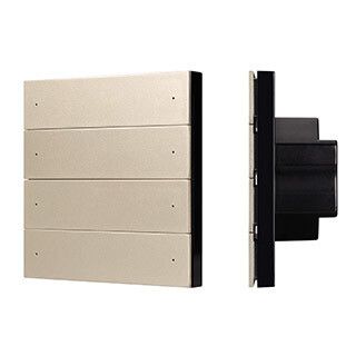 Кнопочная панель SMART-DMX512-801-22-8G-8SC-DIM-IN Gold (230V 2.4G) (IARL IP20 Пластик 5 лет) | 039317 Arlight INTELLIGENT