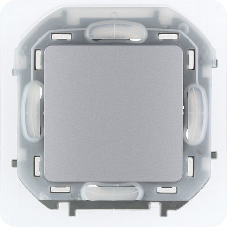 Переключатель 1-кл. Inspiria 10А IP44 250В 10AX механизм алюм. IEK 673672 Legrand