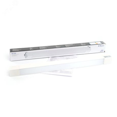 Светильник светодиодный трековый на шинопровод ДПО-30w 4000К белый - AL132 48381 FERON