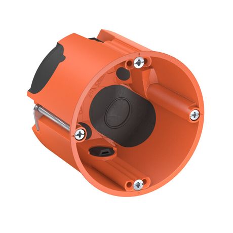 Коробка установочная в гипсок D68, глубина 61 мм, с воздухонепроницаемыми мембранными вводами - 2003808 OBO Bettermann HG 61-L