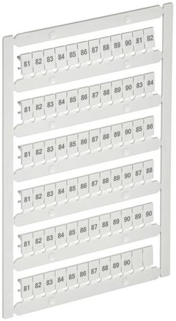 Маркер для CTS/CP 4кв.мм "81-90" ARMAFIX IEK AF-CT10D-M-004-09 IEK арт. AF-CT10D-M-004-09