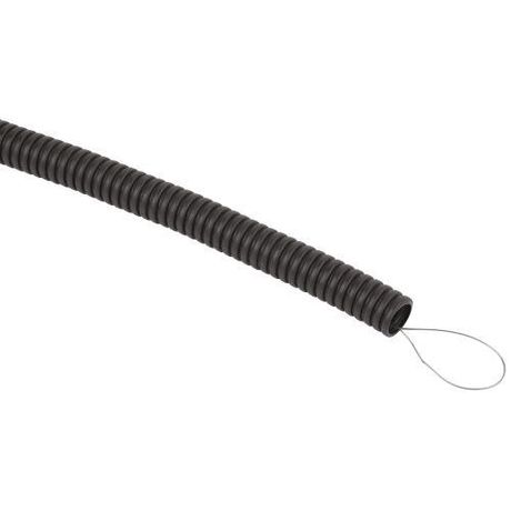 Труба гофрированная FRHF ЭРА GOFR-16-100-FRHF черная безгалогенная трудногорючая d16 с зондом 100м | Б0068906