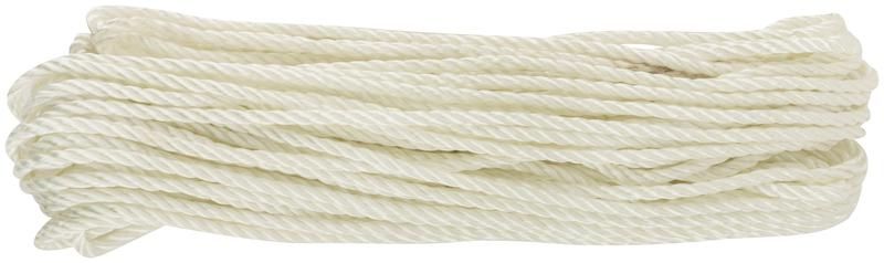 Веревка крученая капроновая 5 мм х 20 м, р/н= 270 кгс - 68375 РОС