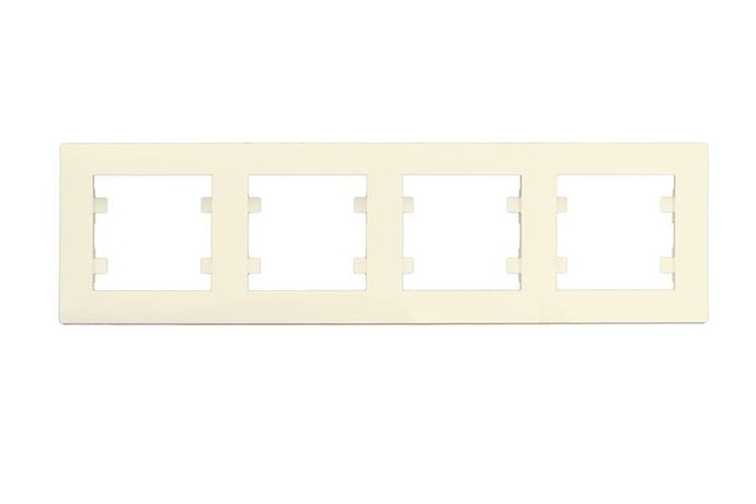 Рамка 4-м Karea RIZZ крем Makel 88010704
