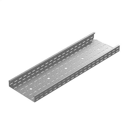 Промышленный лоток кабельный перфорированный 150х60х3000, толщ. 2,0 мм, Сендзимир цинк, 011060 | ПЛКП-150х60х3000-2,0-СЦ Ostec
