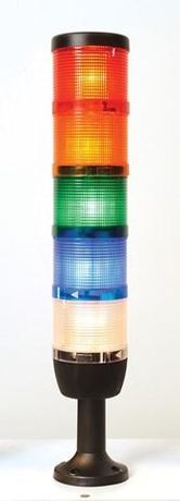 Колонна сигнальная 70мм 220В светодиод LED красн./желт./зел./бел./син. EMAS IK75L220XM01
