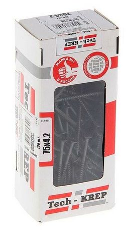 Саморез ШСГМ 4,2х75 (100 шт) - коробка ( 0,441 кг) | 102135 Tech-KREP