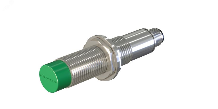 Датчик бесконтактный индуктивный ВБИ-М18-86Р-2113-Л Расстояние срабатывания Sn: 8 мм Частота переключения: 300 Гц Материал корпуса: Латунь никелированная Диаметром 18 IP67 Разъем М12 - VBI-M18-86P-2113-L Электро Трейд VBI-M18-86R-2113-S VBI-M18-86P-2113-C