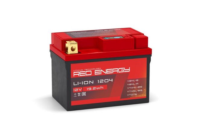 Аккумулятор стартерный 12В 1.9А.ч LI-ION 1204 Delta 3401070040001