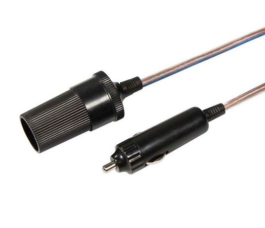 Удлинитель автоприкуривателя 10А IP20 штекер-гнездо 1.5м Rexant 16-0218 MEET