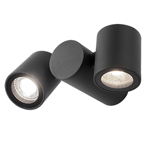 Светильник садово-парковый Sonata настенный архитектурный, 2xGU10, 221x155x70mm, 170-240V / 50Hz, 2xMax.35W, IP54 | GD152 Gauss