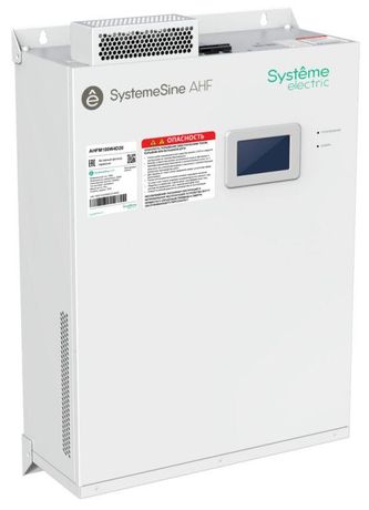 Активный фильтр гармоник 100А, 400В, IP20, навесной модуль, ЖК | AHFM100W4D20 SE APC